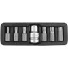 Sada bitov YATO 7 ks TORX s otvorom