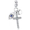 For Silver Prívesok KRÍŽ - STRIEBRO 925