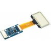 Waveshare 1,51 palcový Transparent OLED, 128×64 Resolution, SPI/I2C Interfaces, light blue color display
