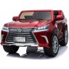 mamido Detské elektrické autíčko Lexus LX 570 lakované červené
