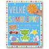 Veľké samolepky pre malé ruky Farby a tvary