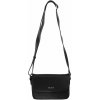 CINDY dámska crossbody koženková kabelka Čierna