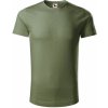 MALFINI ORIGIN (GOTS) 171 / Pánske tričko z organickej bavlny - khaki XXXL