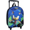 Vadobag | Detský cestovný 3D batôžtek na kolieskach Ježko Sonic