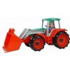 Lena 4407 Truxx plastový traktor s pluhom