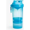 SmartShake SmartShake™ šejker Original2go so zásobníkmi 600 ml neon blue