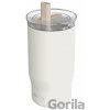 Nerezový termohrnček so slamkou Mist Ivory 720 ml - Quokka