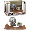 Funko POP! Star Wars The Mandalorian Mandalorian & The Child Baby Yoda 390