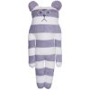 SCANquilt plyšová hračka FRIEND – CRAFTHOLIC Sloth S pruhy bielo-sivá 31962