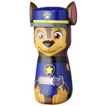 EP Line Paw Patrol Chase sprchový gél a šampón 2 v 1 pre deti 400 ml