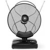 NEDIS aktivní pokojová DVB-T/T2 anténa/ FM / UHF / VHF/ rozsah příjmu 0-25 km/ LTE700/ zesílení 36 dB/ ovládání zesílení (ANIR2503BK700)