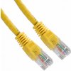 PremiumCord sputp02Y patch UTP, RJ45-RJ45, level 5e, 2m, žlutý