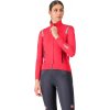 Castelli Perfetto Ros 3 W Jacket, Hibiscus Veľkosť: S Dámska cyklo bunda do väčšiny podmienok