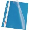 Rýchloviazač, s eurodierovaním, PP, A4, ESSELTE, modrý