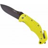 ESP Nôž zatvárací ZÁCHRANÁR s hladkým ostrím ŽLTÝ