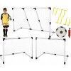 2v1 VEĽKÁ FUTBALOVÁ BRÁNKA 209 cm SADA BRÁN SLEĎA 5748