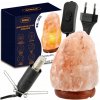 BERGE Soľná lampa 2-3kg - Ionizátor / nočná lampa
