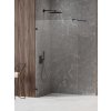 New Trendy Avexa Black XR stena sprchového kúta walk -in 60 cm čierna matný/sklo priehľadné EXK-6965