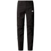 Pánske nohavice The North Face Exploration Reg Tapered Convertible Pants Veľkosť: M-L / Farba: čierna