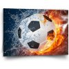 Sablio Obraz Futbalová lopta - 90x60 cm