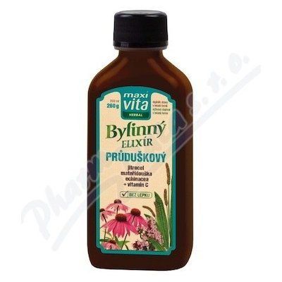 MaxiVita herbal bylinný elixír Imunita pre deti 200 ml