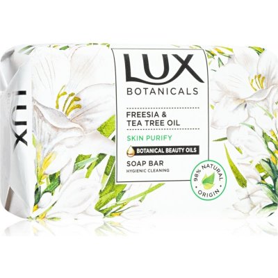 Lux Freesia & Tea Tree Oil čistiace tuhé mydlo 90 g