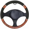 Potah na volant v imitaci dřeva 37-39 cm