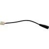 SOLIGHT napájací konektor pre LED pásy 5,5 mm zdierka 10 mm zacvakávací konektor balenie 1ks sáčok WM86