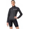 Dámska bunda Castelli SQUADRA STRETCH svetlo čierna - M