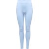 Dámske bezšvové legíny GymBeam, NEO LEGGINS Svetlomodrá L