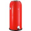 Odpadkový koš Wesco Červený odpadkový koš Kickmaster Maxi 40l Wesco