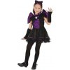 Karnevalový kostým MaDe - netopieria kráľovná, 110 - 120 cm