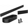 Hansgrohe WallStoris Set kúpeľňových doplnkov, matná čierna 27967670-HG