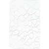 VOPI Kúpeľňová predložka s pamäťovou penou Kamene biela, 50 x 80 cm