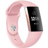 BStrap Silicone Large remienok na Fitbit Charge 3 / 4, sand pink SFI007C11