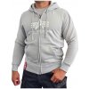 Alpha Industries Basic Zip Hoody PP pánska mikina pastel grey Farba: šedá, Veľkosť: S