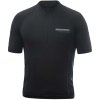 Sensor Pánske termoaktívne tričko Coolmax Entry s krátkym rukávom, čierne, veľkosť L