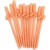 Diablo picante - 10 penis shaped straws