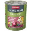 Animonda GranCarno konzerva Superfoods hovězí, červená řepa, ostružiny, pampeliška 800 g