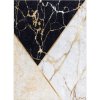 Najkoberce MIRO 52103.801 mramor / geometrický, zlatý 80x150 cm