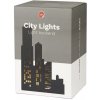 Balvi Knižná zarážka City Lights 27750, čierna