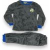 Chlapčenské mikroplyšové pyžamá s dlhým rukávom KAREL sivá 104