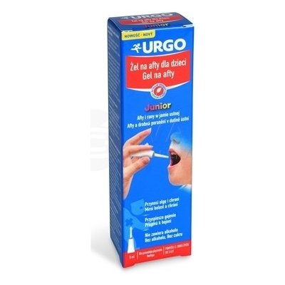 URGO Gél na afty Junior 1 x 8 ml