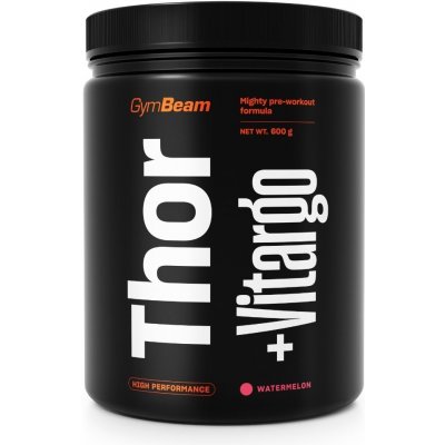 GymBeam Thor Fuel + Vitargo Strawberry - kiwi 600 g