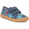 Chlapčenské barefoot tenisky CANVAS Dark Denim Froddo G1700379-19 dark blue - 31