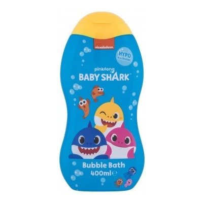 PINKFONG Baby Shark hypoalérgénna pena do kúpeľa pre deti 400 ml