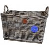 Košík z ratanu s rúčkami 60x42x39cm 47303