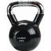 Kettlebell s chromovaným úchopem HMS KTC 20 kg černý
