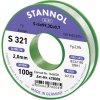 Stannol S321 2,0% 2,0MM SN99,3CU0,7 CD 100G spájkovací cín bez olova bez olova, cievka Sn99,3Cu0,7 ORH1 100 g 2 mm; 631912