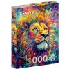 ENJOY Puzzle Žiarivý lev 1000 dielikov